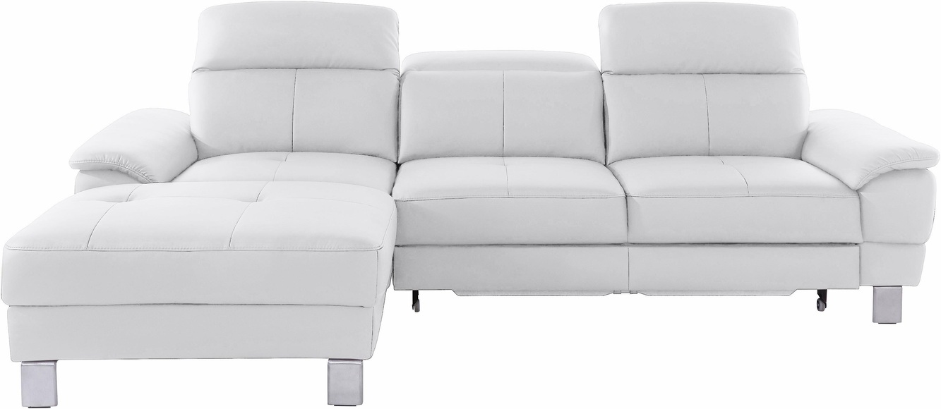 exxpo - sofa fashion Ecksofa, inkl. Kopf- bzw. Rückenverstellung, wahlweise mit Bettfunktion und Bettkasten