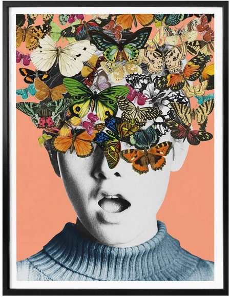 Wall-Art Poster »Twiggy Surprise«, Schriftzug, (1 St.)