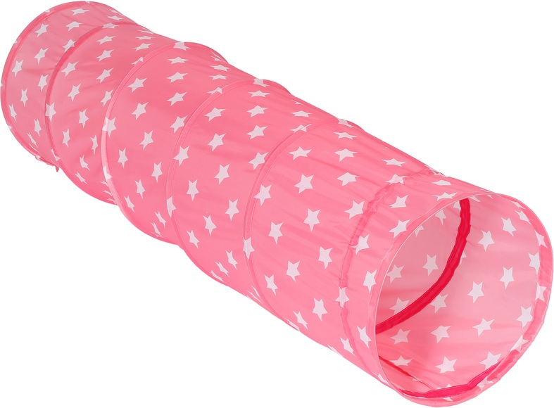 knorr® toys Spieltunnel pink white stars
