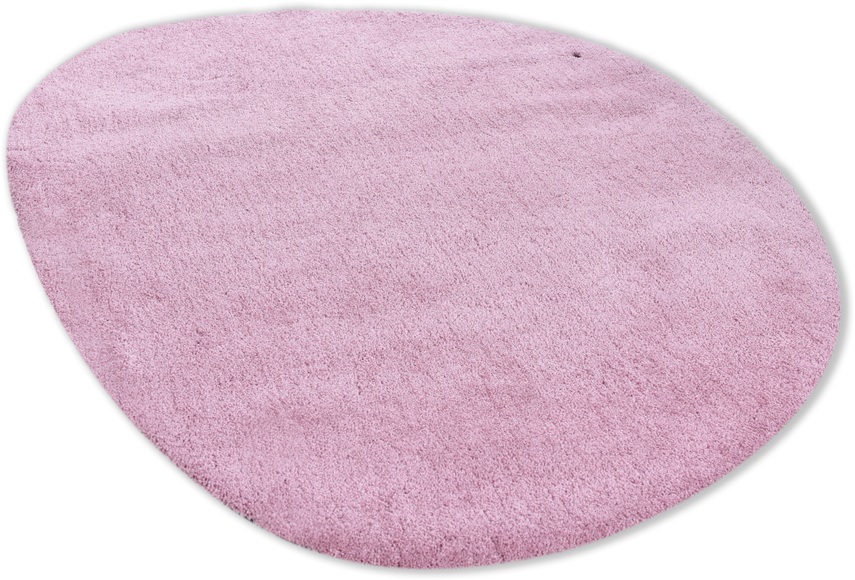 TOM TAILOR Hochflor-Teppich »Shaggy Teppich Cozy«, rechteckig, 25 mm Höhe, Uni Farben, auch in Pastell Farben, Wohnzimmer