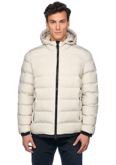 Geox Steppjacke »SPHERICA«, mit kontrastfarbenen Details, Reissverschluss, Taschen, Kapuze