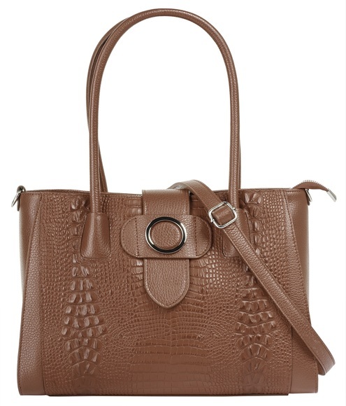 Cluty Shopper, (1 tlg.), echt Leder, Made in Italy