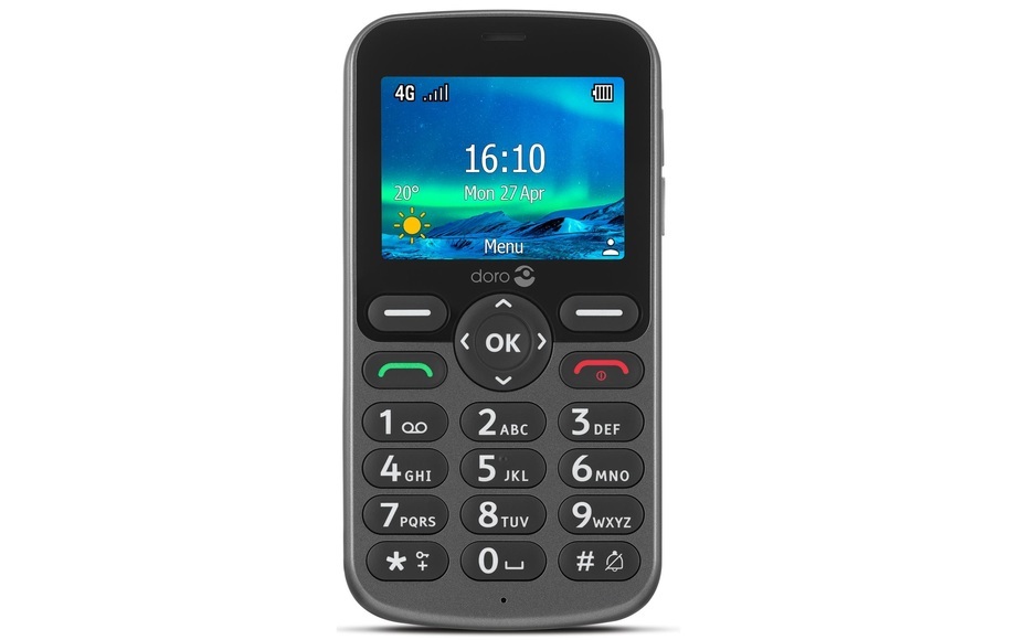 DORO 5860 - Mobiltelefon (Grau)