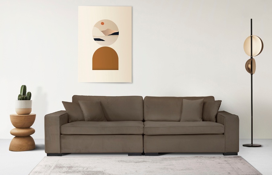 Guido Maria Kretschmer Home&Living 2-Sitzer »Skara XXL«, Lounge-Sofa XXL mit Federkern-Polsterung, in vielen Bezugsvarianten, auch recycelt