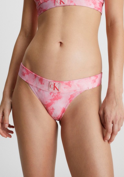 Calvin Klein Swimwear Badeslip »BRAZILIAN-PRINT«, mit Calvin Klein Markenlabel