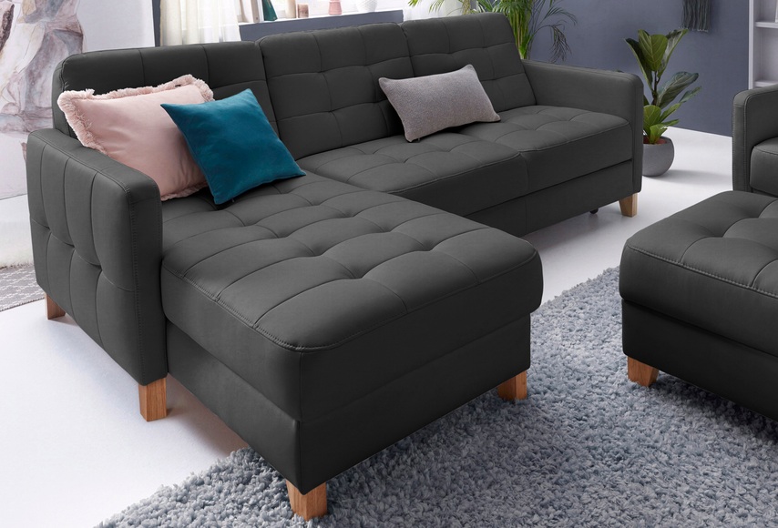 exxpo - sofa fashion Ecksofa, wahlweise mit Bettfunktion