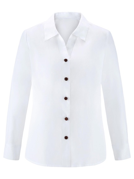 Inspirationen Bluse mit Easy-Care-Ausrüstung