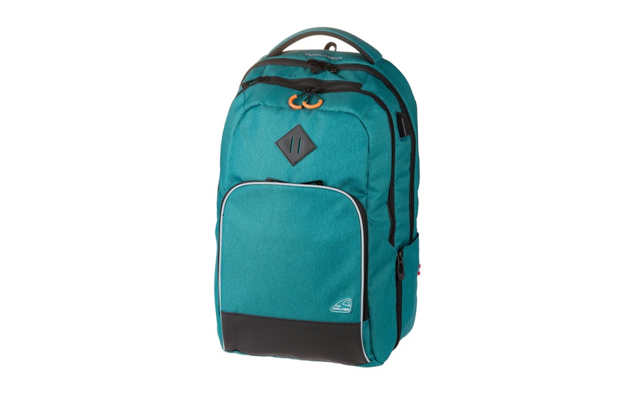 Walker by Schneiders Schulrucksack »College Petrol mela«