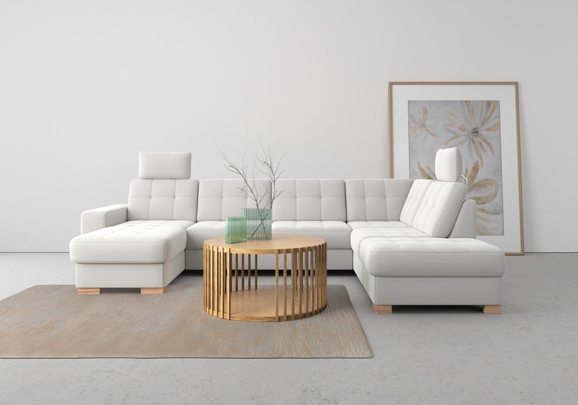 sit&more Wohnlandschaft, wahlweise mit Bettfunktion und Bettkasten