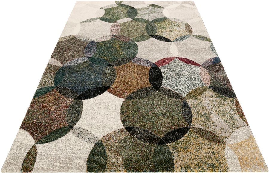Esprit Teppich »Modernina«, rechteckig, 13 mm Höhe, Kurzflor in moderem Design, Wohnzimmer