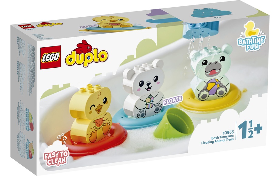 10965 DUPLO Badewannenspaß: Schwimmender Tierzug, Konstruktionsspielzeug