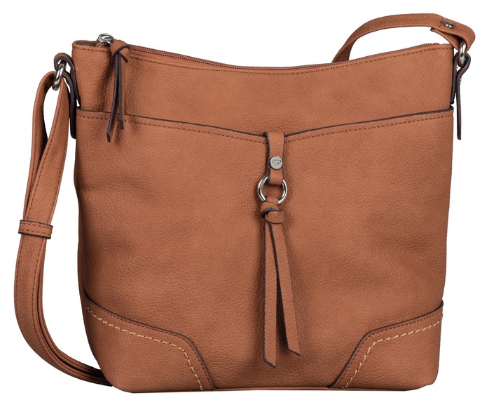 TOM TAILOR Umhängetasche »IMERI Cross bag S«, mit Bänderapplikationen