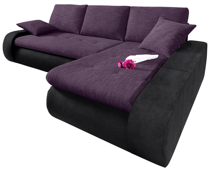 TRENDMANUFAKTUR Ecksofa, wahlweise XL oder XXL