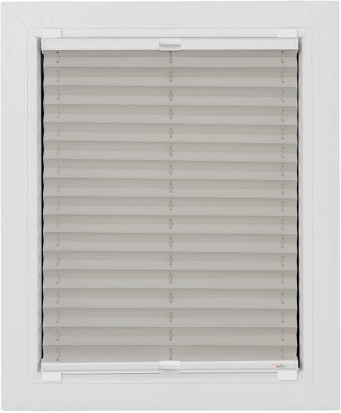sunlines Klebe-Plissee »One Size Style Crepe«, blickdicht, ohne Bohren, verspannt