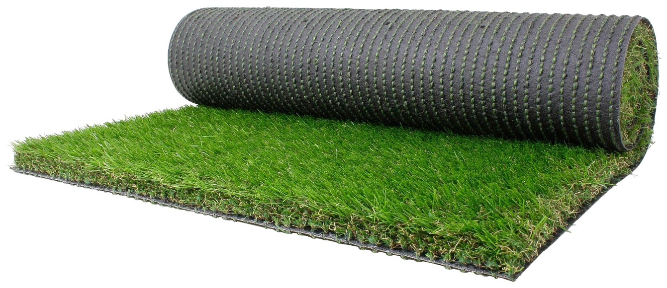 Primaflor-Ideen in Textil Kunstrasen »FORESTLAND«, rechteckig, 37 mm Höhe, Rasenteppich, realistische Optik, mit Drainagefunktion, strapazierfähig, wasserfest, UV-stabil & witterungsbeständig, ideal für Balkon & Terrasse