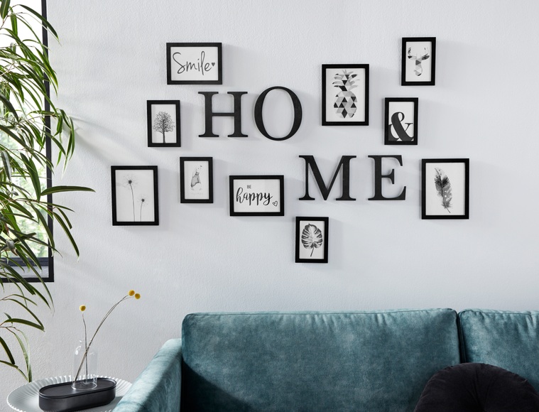 Home affaire Bilderrahmen für 10 Bilder (14-teilig)