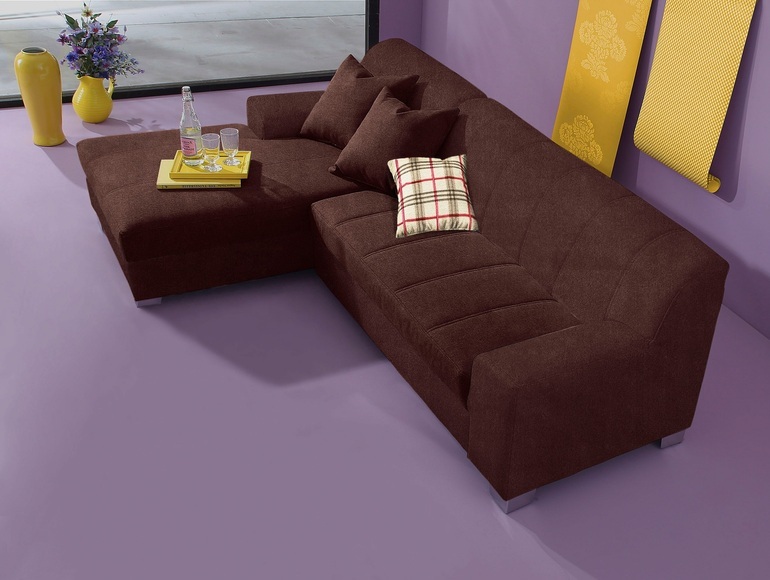 INOSIGN Ecksofa, wahlweise mit Bettfunktion