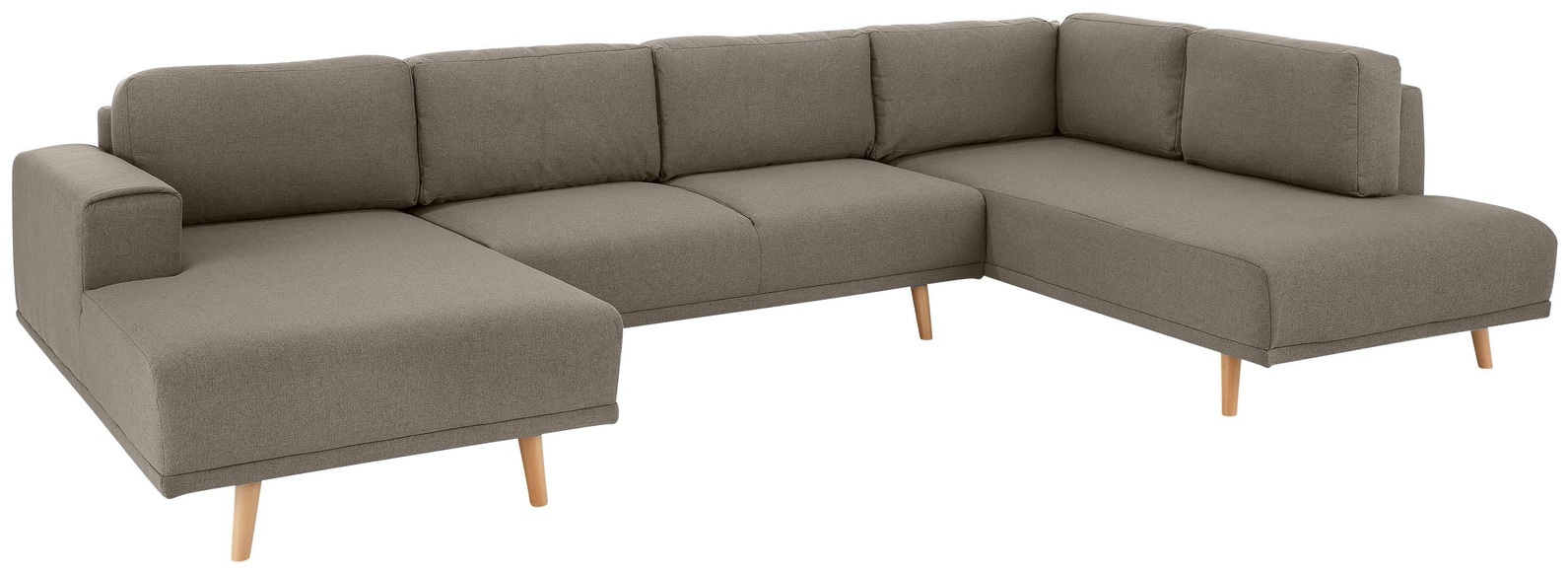 Home affaire Wohnlandschaft »Lasse«, im scandinavischem Stil mit Holzfüssen