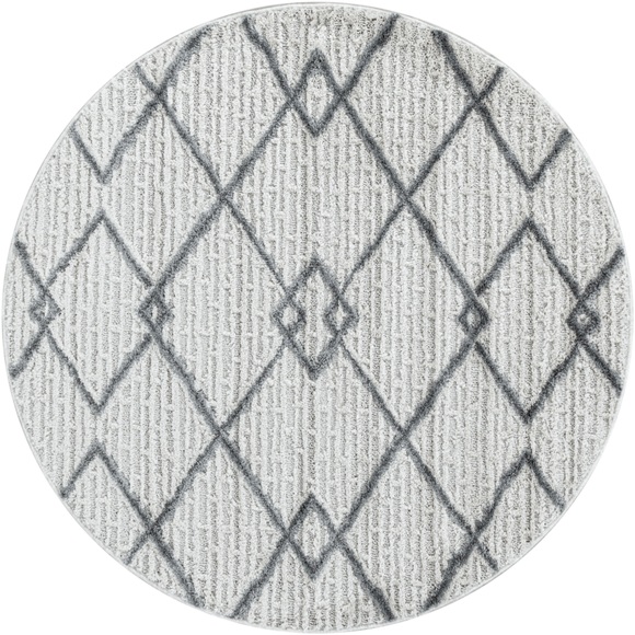 Ayyildiz Teppiche Teppich »PISA 4701«, rund, 20 mm Höhe