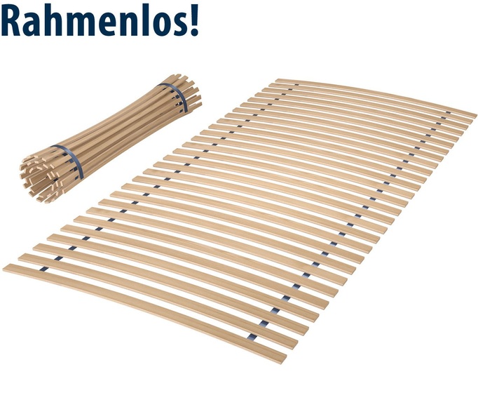 Jekatex Rollrost »Basic Comfort«, (1 St., 1-tlg.), belastbarer Lattenrost, in 90x200 cm und weiteren Grössen erhältlich