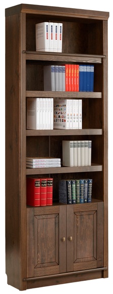 Home affaire Bücherregal »Cliff«, in 2 Höhen, mit 2 Holztüren