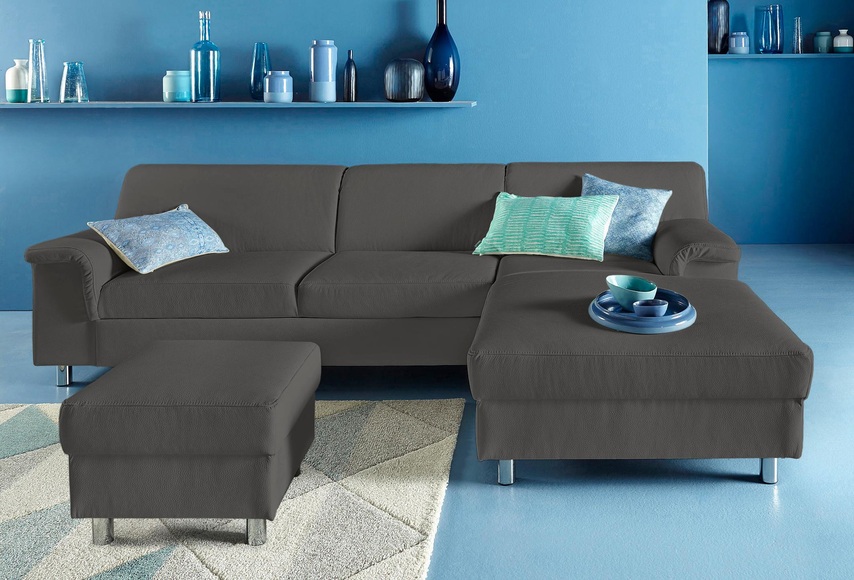 INOSIGN Ecksofa, wahlweise mit Bettfunktion