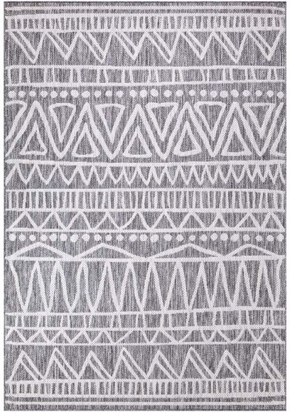 Carpet City Teppich »Outdoor«, rechteckig, 5 mm Höhe, Wetterfest & UV-beständig, für Balkon, Terrasse, Wintergarten, Flachgewebe, auch in quadratischer Form erhältlich