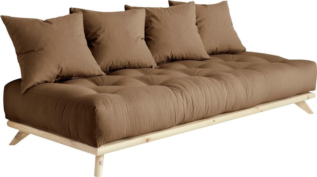 Karup Design SENZA Futonsofa inkl. 4 Kissen, Farbe und Gestell auswählbar