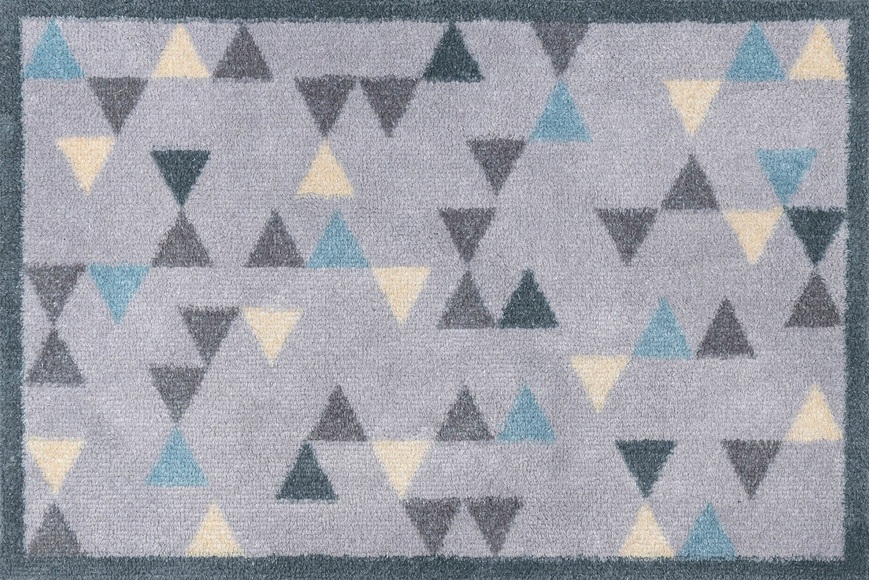wash+dry by Kleen-Tex Teppich »Triangles«, rechteckig, 9 mm Höhe