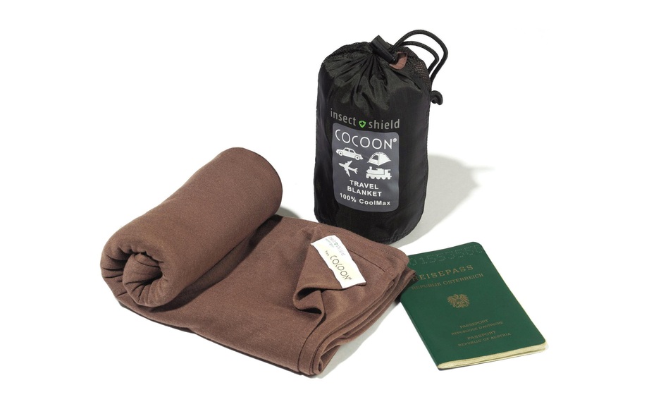 Cocoon Insect Shield Travel Blanket CoolMax kalahari brown 2019 Reisedecken