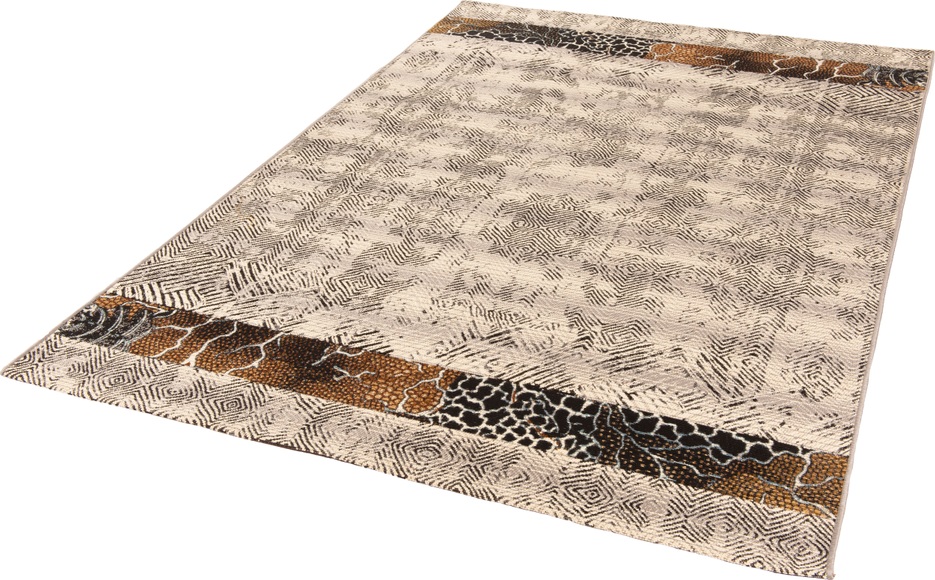 Gino Falcone Teppich »Outdoor-Africa 43«, rechteckig, 5 mm Höhe, Flachgewebe, In- und Outdoor geeignet, Wohnzimmer