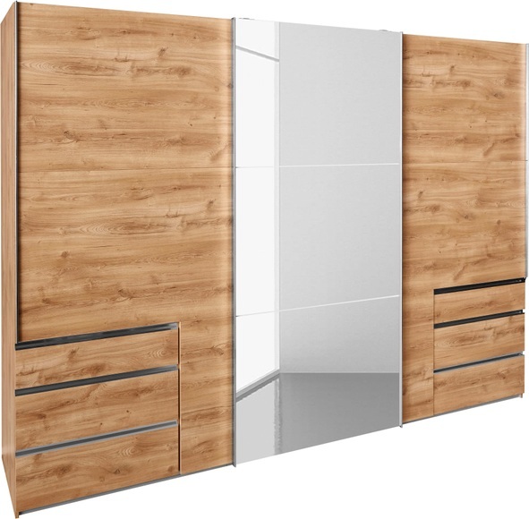 Fresh To Go Schwebetürenschrank »Level«, mit Glastür
