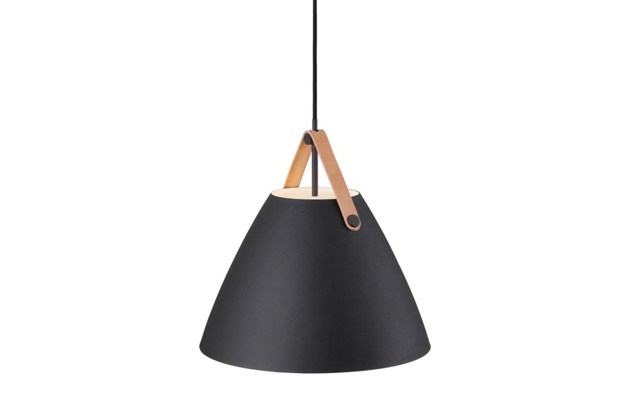 LED-Pendelleuchte Strap 36, schwarz