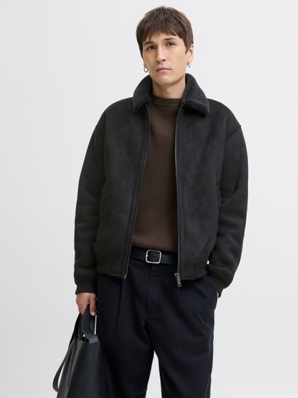 Jack & Jones Bomberjacke »JPRCCLUKE BOMBER JACKET SN« ohne Kapuze