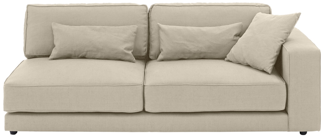 GOODproduct Ecksofa »Grenette«, freistehend oder als Teil des Modulsofas,im Baumwoll-/Leinenmix oder umweltschoned aus recycelten Stoffen, Federkern
