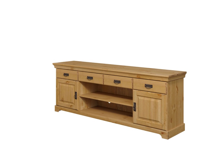 Home affaire TV-Board »Rügen«, zertifiziertes Massivholz, Breite 180 cm, im Landhausstil