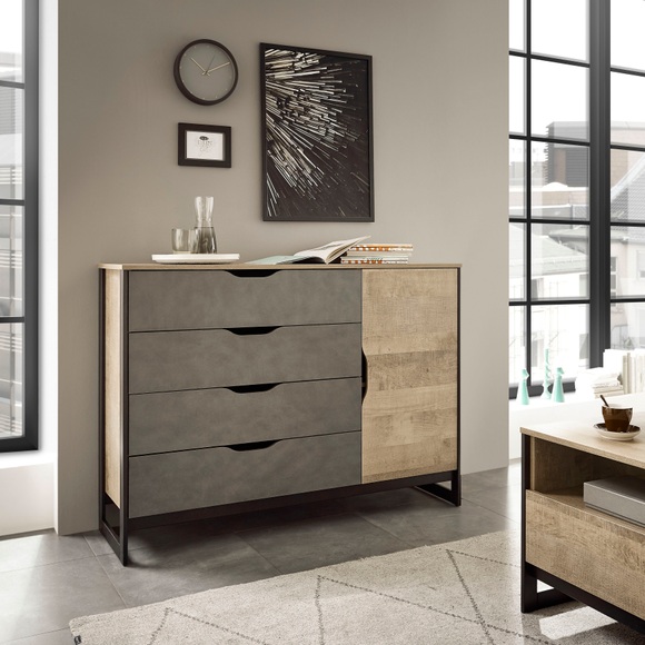 Places of Style Kommode »Malthe«, im trendigen Design