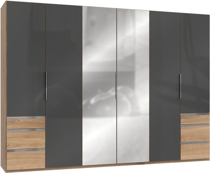 Fresh To Go Kleiderschrank »Level«, mit Glastüren
