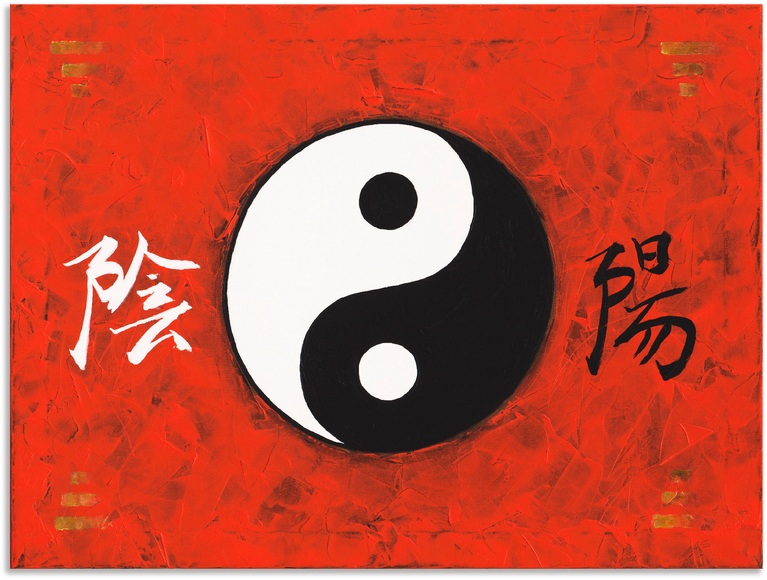Artland Wandbild »Yin & Yang«