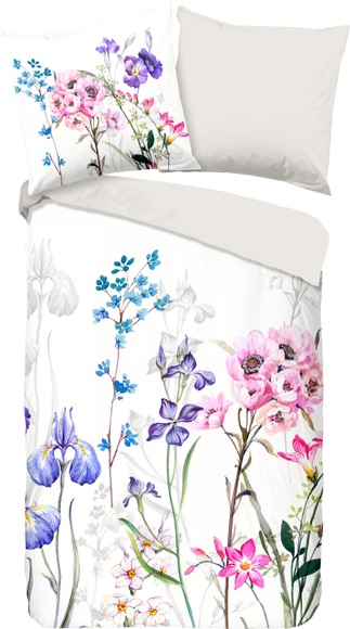 good morning Wendebettwäsche »Florence«, (2 tlg.), mit floralem Design