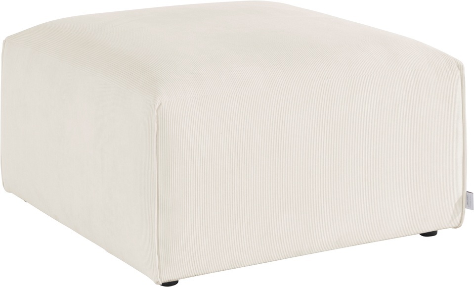 Guido Maria Kretschmer Home&Living Hocker »Comfine«, Modul-Hocker zur indiviuellen Zusammenstellung eines perfekten Sofas, in 3 Bezugsvarianten und vielen Farben