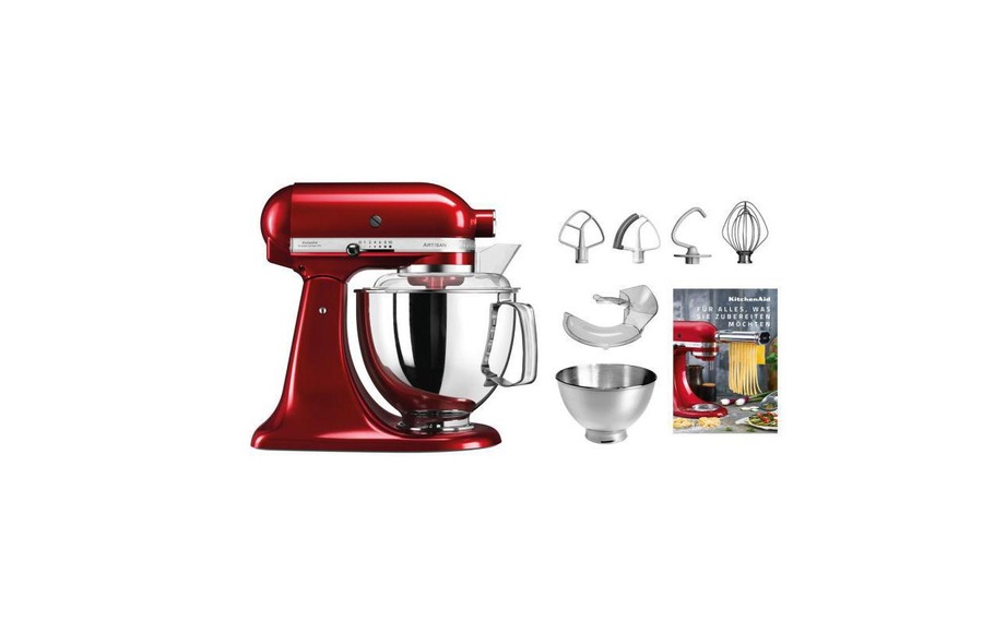 Kitchenaid Artisan KSM200 Küchenmaschine Swiss Edition liebesapfelrot