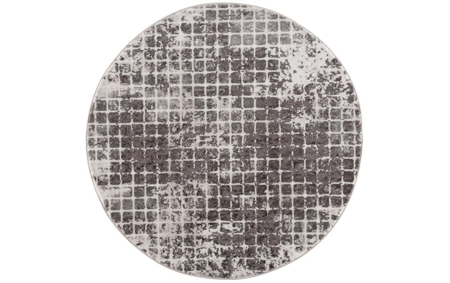 Teppich »Noa grey«, rund, - mm Höhe