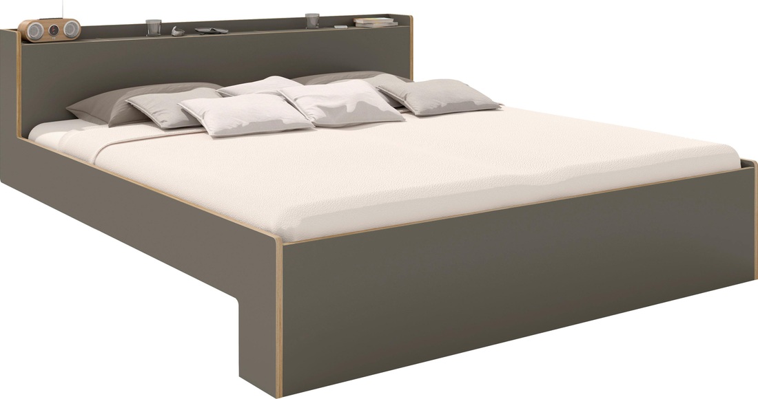 Müller SMALL LIVING Bett »NOOK«, in vier Breiten, Design by Michael Hilgers