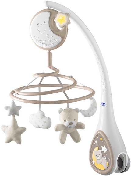 chicco Next2Dreams Mobile, grau - bunt