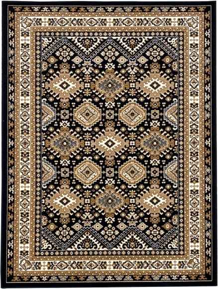 my home Teppich »Diantha«, rechteckig, 9 mm Höhe, Orient - Dekor, Wohnzimmer