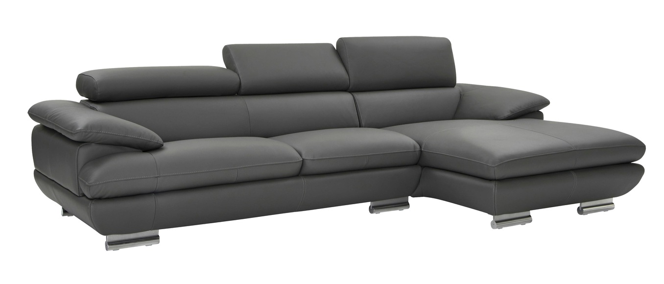 CALIA ITALIA Ecksofa »Magic«, in 2 Lederqualitäten