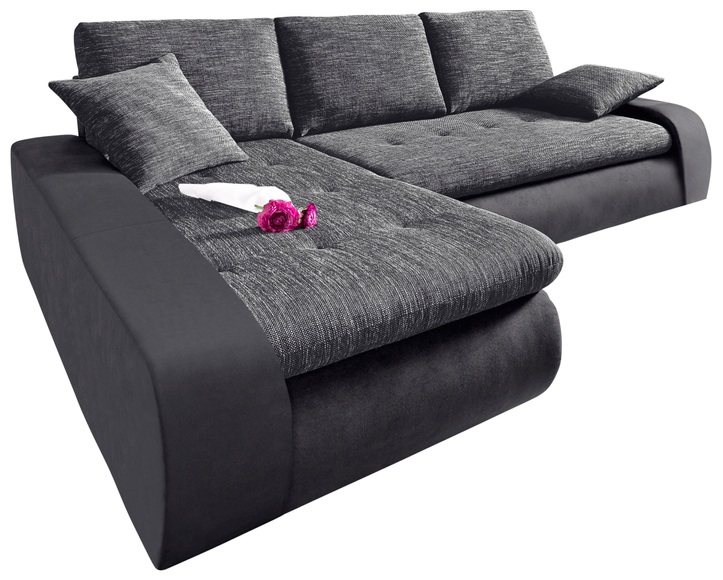 TRENDMANUFAKTUR Ecksofa, wahlweise XL oder XXL