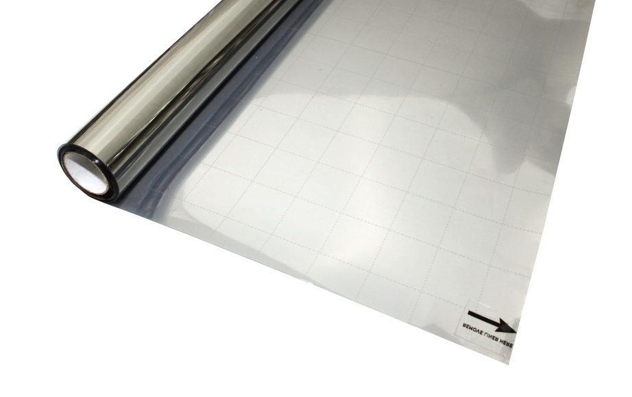 GARDINIA Fensterfolie »Statische UV-Folie«, 1 St., halbtransparent, selbstklebend, spiegelnd