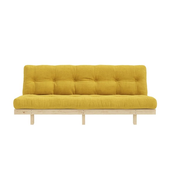 Karup Design Schlafsofa »Lean 200 Schlafsofa, Gästebett, Sofa mit Futonmatratze«, (2 St.), Inkl. Futonmatratze, Liegefläche 130x200 cm, FSC® zertifizierte Kiefer